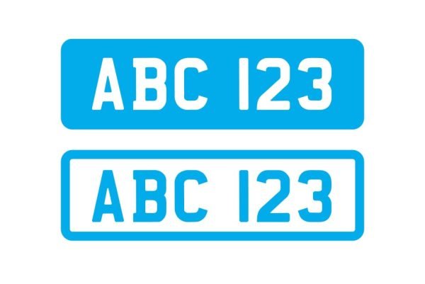number plates