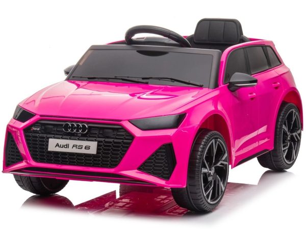 licensed audi pink ride on car
