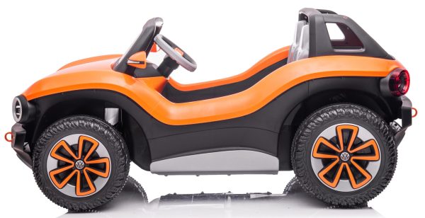 Licensed VW ID Beach Buggy Ride on Car 12V - 2 Seater - Orange - Image 4