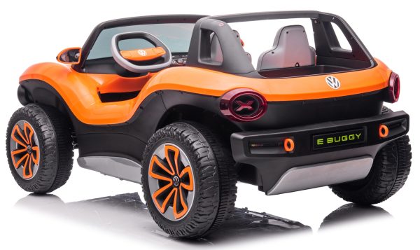 Licensed VW ID Beach Buggy Ride on Car 12V - 2 Seater - Orange - Image 6