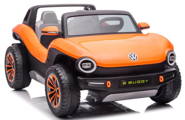 Licensed VW ID Beach Buggy Ride on Car 12V - 2 Seater - Orange - Image 2