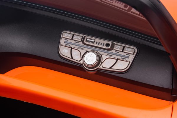 Licensed VW ID Beach Buggy Ride on Car 12V - 2 Seater - Orange - Image 8