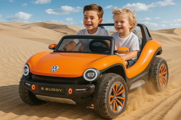 Licensed VW ID Beach Buggy Ride on Car 12V - 2 Seater - Orange