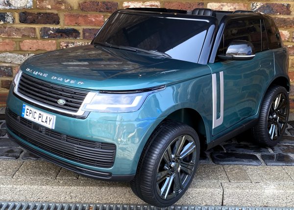 Range Rover Vogue Ride on Car Licensed 24v HSE Sport 2 Seater Jeep Green