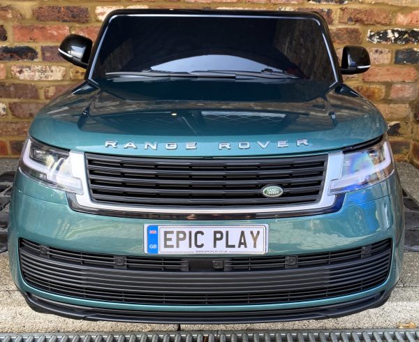 Range Rover Vogue Ride on Car Licensed 24v HSE Sport 2 Seater Jeep Green - Image 2