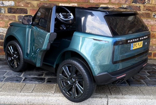 Range Rover Vogue Ride on Car Licensed 24v HSE Sport 2 Seater Jeep Green - Image 5