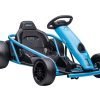 Drifting Go Kart Electric Ride On Car 24v - Blue