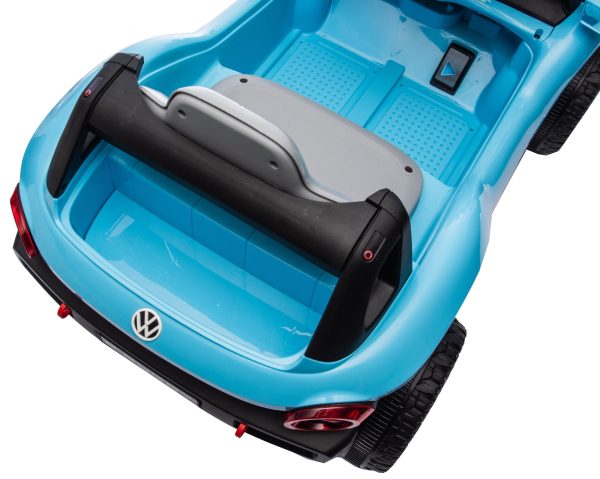 Licensed Volkswagen 12v Ride on Car VW ID E Buggy - Blue - Image 10