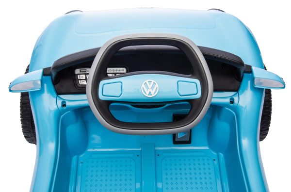 Licensed Volkswagen 12v Ride on Car VW ID E Buggy - Blue - Image 7