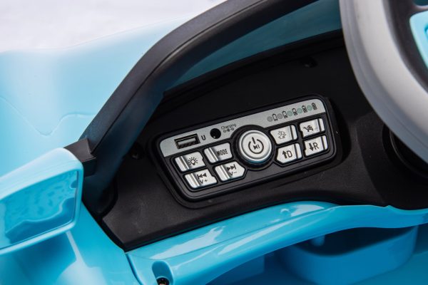 Licensed Volkswagen 12v Ride on Car VW ID E Buggy - Blue - Image 8