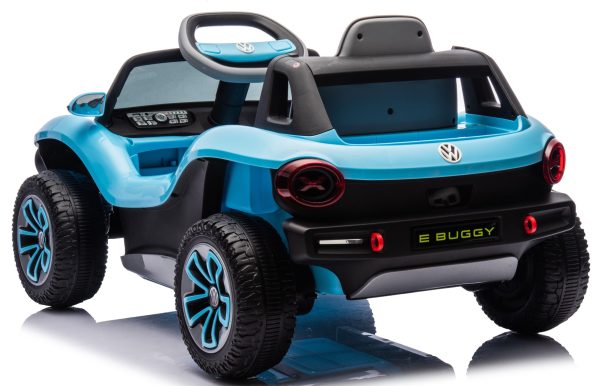 Licensed Volkswagen 12v Ride on Car VW ID E Buggy - Blue - Image 5