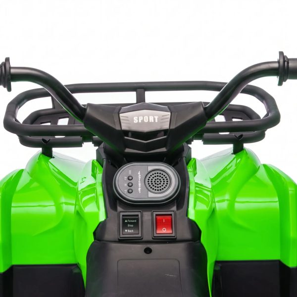 AIYAPLAY 12V Kids Electric Quad Bike ATV Ride on – Green - Image 4